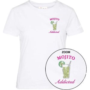 MC2 Saint Barth, Dames, Tops, Wit, Maat: XL Katoen,