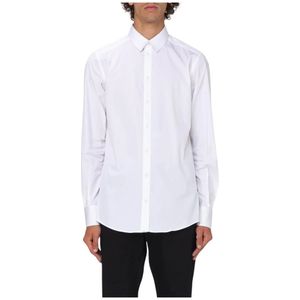 Dolce & Gabbana, Heren, Overhemden, Wit, Maat: 3XL Katoen,