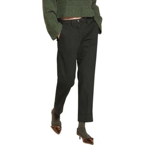 Mason's, Dames, Broeken, Groen, Maat: 3XS Katoen,