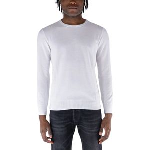 Kangra, Heren, Truien, Wit, Maat: M Katoen,