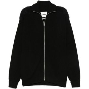 Jil Sander, Heren, Truien, Zwart, Maat: S
