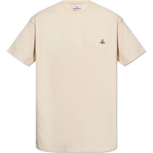 Vivienne Westwood, Heren, Tops, Beige, Maat: L Katoen,