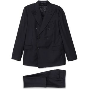 Caruso, Heren, Pakken, Blauw, Maat: M