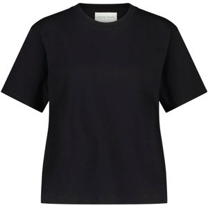 Loulou Studio, Dames, Tops, Zwart, Maat: XS Katoen,