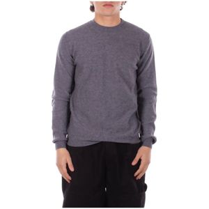 Alpha Studio, Heren, Truien, Grijs, Maat: M Wol,