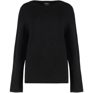 Max Mara, Dames, Truien, Zwart, Maat: XS Wol,