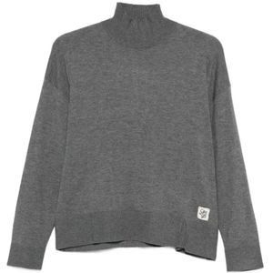 Liu Jo, Dames, Truien, Grijs, Maat: XS