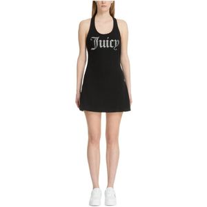Juicy Couture, Dames, Jurken, Zwart, Maat: XS Katoen,