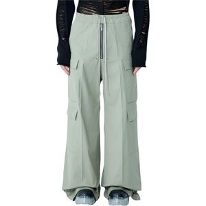 Rick Owens, Heren, Broeken, Groen, Maat: M Katoen,