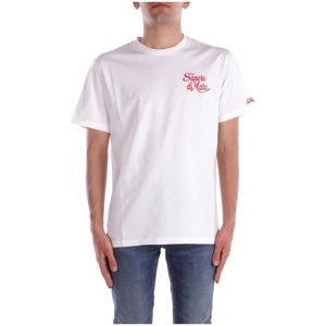 Saint Barth, Heren, Tops, Wit, Maat: S Katoen,