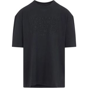 Maison Margiela, Heren, Tops, Grijs, Maat: M Katoen,