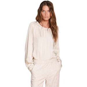 Mason's, Dames, Blouses & Shirts, Beige, Maat: 2XS Viscose,