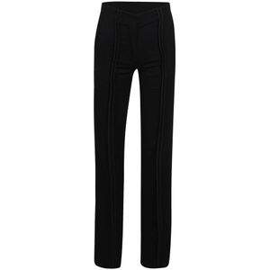The Attico, Dames, Broeken, Zwart, Maat: S
