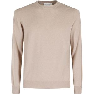 Filippo De Laurentiis, Heren, Truien, Beige, Maat: XL Kasjmier,
