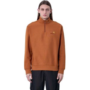 Carhartt Wip, Heren, Sweatshirts & Hoodies, Bruin, Maat: M Katoen,