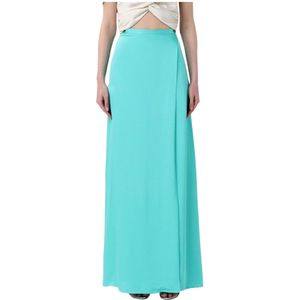 Twinset, Dames, Rokken, Blauw, Maat: XS