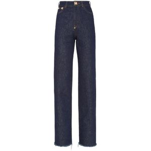 Philipp Plein, Dames, Jeans, Blauw, Maat: W26 Denim,