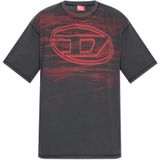 Diesel - T-Boxt-T5 - T-shirt - Grijs - Heren - Katoen
