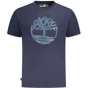 Timberland - Tree Logo Tee - T-shirt - Blauw