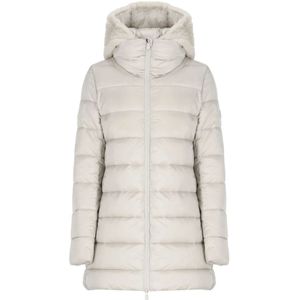 Save The Duck, Dames, Mantels, Beige, Maat: L Synthetisch,