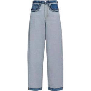 Marni, Dames, Jeans, Blauw, Maat: 3XS Katoen,