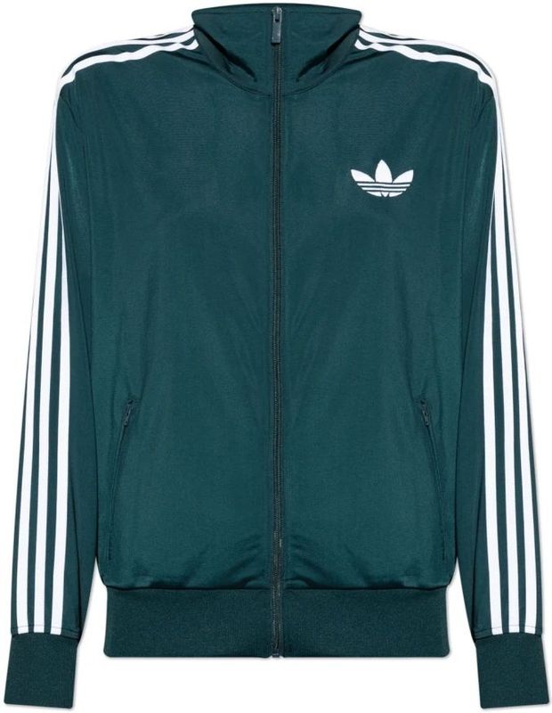 adidas Originals - Sweatshirt - Groen - Stand-Up Collar - Dames