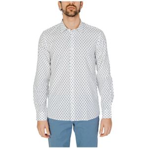 Antony Morato - Barcelona Mmsl 00614-Fa - Overhemd - Wit