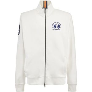 La Martina, Heren, Sweatshirts & Hoodies, Wit, Maat: XL