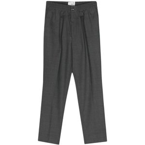 Ami Paris, Heren, Broeken, Grijs, Maat: M Katoen,