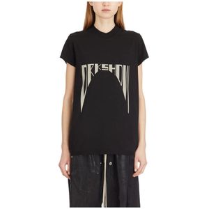 Rick Owens, Dames, Tops, Zwart, Maat: XS Katoen,