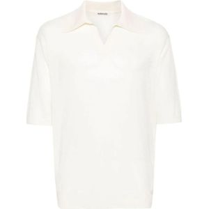 Auralee, Heren, Tops, Wit, Maat: XS Zijde,