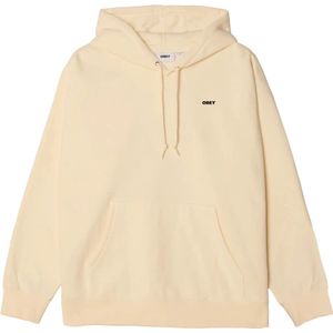 Obey, Heren, Sweatshirts & Hoodies, Beige, Maat: XS Fleece,