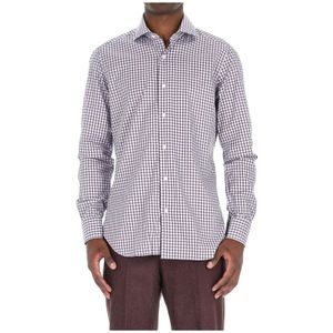 Barba, Heren, Overhemden, Veelkleurig, Maat: 3XL Katoen,