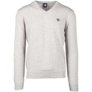 North Sails, Heren, Truien, Beige, Maat: M Katoen,