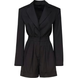 Andamane, Dames, Jumpsuits & Playsuits, Zwart, Maat: M