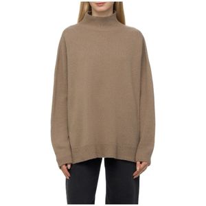 Emporio Armani, Dames, Truien, Beige, Maat: XS Wol,