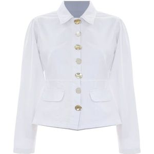 Kocca, Dames, Jassen, Wit, Maat: L Leer,