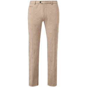 Philipp Plein, Heren, Broeken, Beige, Maat: 2XL Katoen,