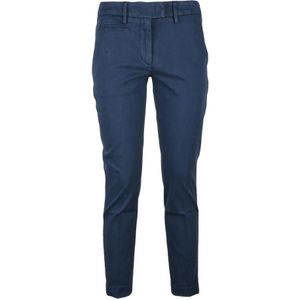 Dondup, Dames, Broeken, Blauw, Maat: W26 Katoen,