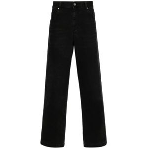 Isabel Marant, Heren, Jeans, Zwart, Maat: W33 Denim,