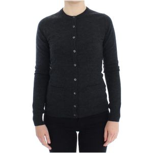Dolce & Gabbana, Dames, Truien, Grijs, Maat: 2XS Wol,