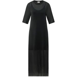 Drykorn, Dames, Jurken, Zwart, Maat: XS