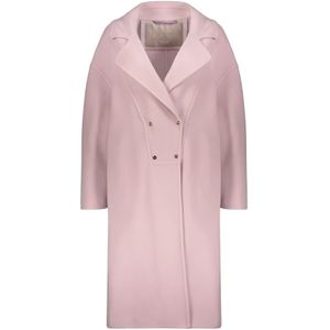 Herno, Dames, Mantels, Roze, Maat: XS Wol,