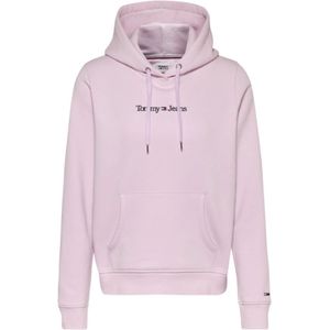 Tommy Jeans, Dames, Sweatshirts & Hoodies, Roze, Maat: XS