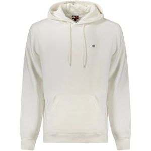 Tommy Jeans - Hoodie - Grijs - Gerecycled Katoen en Polyester