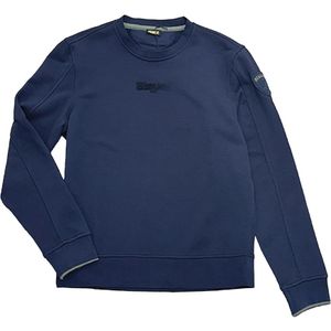 Blauer, Heren, Sweatshirts & Hoodies, Blauw, Maat: M Katoen,