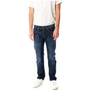 Replay, Heren, Jeans, Blauw, Maat: W30 L30