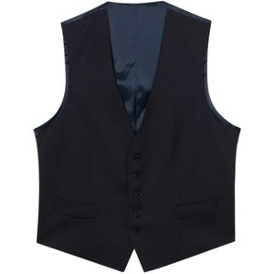 Brooks Brothers, Heren, Pakken, Blauw, Maat: L Wol,