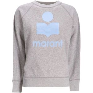 Isabel Marant, Dames, Truien, Grijs, Maat: XS Katoen,