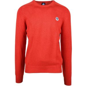 North Sails, Heren, Truien, Rood, Maat: 2XL Katoen,